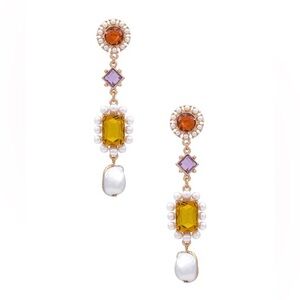 8 Other Reasons - Baroque Drop Earrings